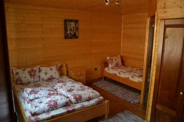 Фото номера Трехместный номер с ванной комнатой Гостевой дом Pensiunea casa Iulia г. Шугаг 6